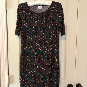 Lularoe Julia dress - never worn.